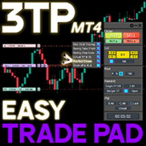 Three 3TP Easy Trade Pad MT4 - [TFLab] - $5.00