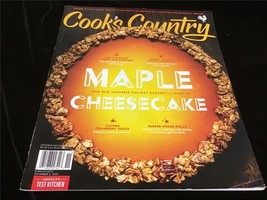 Cook&#39;s Country Magazine Oct/Nov 2020 Maple Cheesecake, Parker House Rolls - $12.00