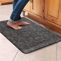 Kitchen Mat Cushioned Anti-Fatigue Floor Mat Waterproof Non-Slip Standing - £27.96 GBP
