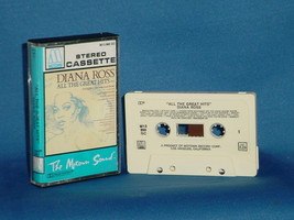 Diana Ross All The Great Hits Cassette Upside Down I&#39;m Coming Out It&#39;s My Turn - £3.97 GBP