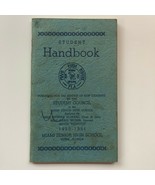 Miami High School Student Handbook 1950-1951 47 Pages Florida Booklet Guide - £14.16 GBP
