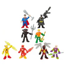 Fisher- Imaginext DC Super Friends Super-Hero Showdown Figure Set, 8-Pack - £12.54 GBP