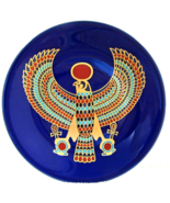 The Great Falcon Pectoral of Tutankhamun Limoges France Porcelain Plate - €58,39 EUR