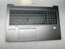 HP Zbook 15u G6 palmrest touch pad backlit keyboard L64677-001 - £18.87 GBP