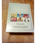 Trivial Pursuit The 1980&#39;s Replacement Card Set Parker Brothers 6019 198... - $14.80