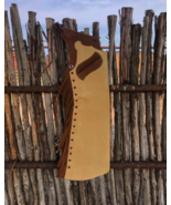 Arizona Bell Leggings Buckskin Suede Leather Pants Rodeo Chaps Western Wear - £78.37 GBP+