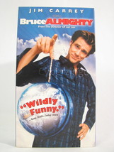 Bruce Almighty Jim Carrey Jennifer Aniston VHS Tape - £10.17 GBP