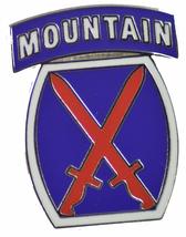 10TH Mountain Division Lapel Pin Or Hat Pin - Veteran Owned Business - £4.39 GBP