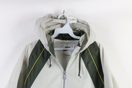 Vintage 90s Nike Mens Medium Travis Scott Center Swoosh Hooded Anorak Jacket - £71.09 GBP