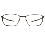 Oakley Eyeglasses Frames Monohull OX5151-0255 Pewter Brown Rectangular 5... - £131.57 GBP