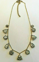 New Kate Spade New York Gold Glitter Vegas Jewels Sparkle Statement Necklace - £54.48 GBP