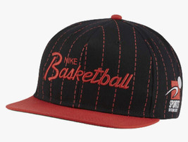 Nike Pro &quot;Sports Specialties&quot; Script Snapback Basketball Cap Hat DJ5695-010 - £23.04 GBP