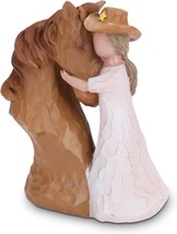 Horse Gifts for Girls Horse Statue for Women Horse Lover Gift Hand Painted Resin - £32.11 GBP