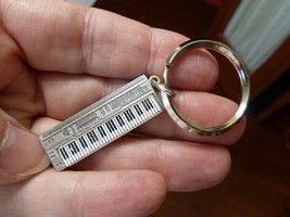 (M-324-C-1) ROLAND SYNTHESIZER Key chain PEWTER JEWELRY ring love the band - $21.41