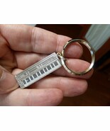(M-324-C-1) ROLAND SYNTHESIZER Key chain PEWTER JEWELRY ring love the band - $21.41