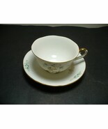 Vintage Lefton China Teacup and Saucer Hand Painted 50th Anniversary #1147 - $283.25 MXN