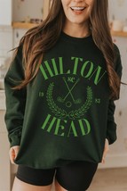 Hilton Head Sweatshirt, Hilton Head Golf Unisex Soft and Cozy Crewneck P... - £34.58 GBP
