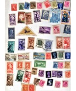 World Stamps - 50+ Vintage Assorted Stamps Excellent Condition - $2.25