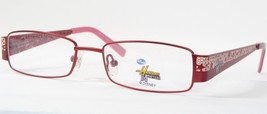 Disney Hannah Montana HAN4530 Weinrot Rot Selten Brille 45-16-125mm - $47.11