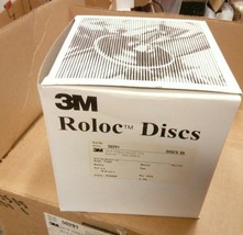 3M Roloc Sanding Discs Tsm 51111/50291 3&quot; Grade P100 Qty 50 New In Factory Box - £30.01 GBP