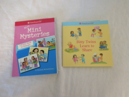 American Girl Bitty Baby Bitty Twins Book “Bitty Twins Learn To Share” 5” + Mini - £6.26 GBP