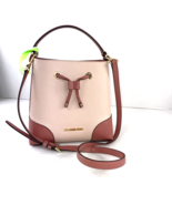 Michael Kors Mercer Medium Drawstring Bucket Crossbody Bag Powder Blush B2L - £78.64 GBP