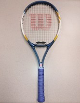 Wilson US Open Tennis Racquet Grip L3 4 3/8 Double Beam Technology - $26.39
