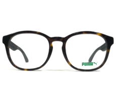 Puma Eyeglasses Frames PU00430A 009 Brown Suede Leather Tortoise 53-20-140 - £37.19 GBP