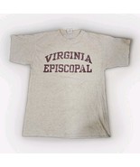 Vintage 90’s Virginia Episcopal School Med Gray Made In Usa Santee Heavy... - €12,94 EUR