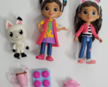 Gabby&#39;s Dollhouse Lot 3 Figures Gabby Pandy Paws Cat 3 Accessories Toys ... - $18.99