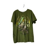 Disney Star Wars TShirt Youth Size L (10-12) Olive Green - £6.95 GBP