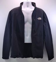 F1) Damaged The North Face Black Soft Shell Polyester Jacket - $11.87