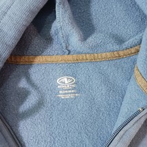 Athletic Works Men's Blue Cotton Fleece Full Zip Hoodie Sweatshirt 2XL (50-52) image 3