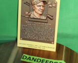 Travis Calvin Jackson National Baseball Hall Of Fame Signed Postcard 1982 - $39.59