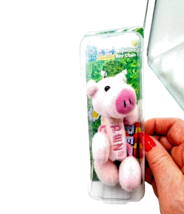 PEZ Piggy Candy Dispenser Keychain Candy Roll NWT - £6.21 GBP