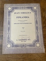 Jean Sibelius Finlandia Sheet Music - £133.65 GBP