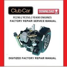 CLUB CAR FE290 FE350 FE400 Engine Service Repair / Rebuild Manual  - £15.73 GBP