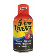 5 Hour Energy shot Nutritional Drink Bottles, Berry Flavor, 1.93 Ounce 1... - $29.69