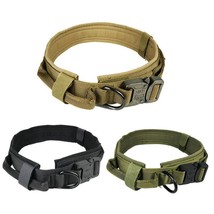 Tactical Nylon Dog Collar With Double Protection - £16.74 GBP