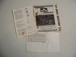 1967 Strombeckers slot car instructions papers Monza Marathon 6880 - £5.46 GBP