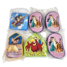 6 Vintage Burger King Kids Club Aladdin Disney Hidden Treasures Inflatables New - £25.72 GBP