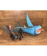 Dreamworks How To Train Your Dragon 3-Figures Lot - $325.57 MXN