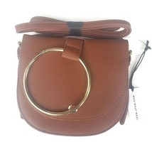 Who What Wear Womens Ring MINI Crossbody Handbag Cognac or Black Date Night - £7.44 GBP