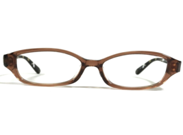 Coach Eyeglasses Frames MIMI 746AF TOFFEE Clear Brown Oval Floral 51-15-140 - $46.38