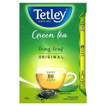 Tetley Long Leaf Original | All-natural Green Tea with Anti-Oxidants | 100 GM - £14.03 GBP