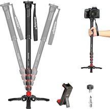 Manually Extendable Camera Aluminum Monopod With Ft., Portable Travel, 2... - £51.92 GBP