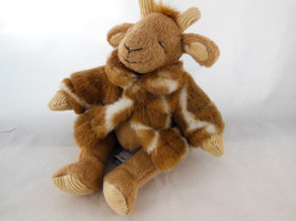 Russ Berrie Giraffe GISELLA Stuffed animal Plush Wearing Coat 8&quot; Rare vi... - £11.76 GBP