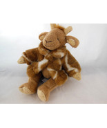 Russ Berrie Giraffe GISELLA Stuffed animal Plush Wearing Coat 8&quot; Rare vi... - £11.64 GBP