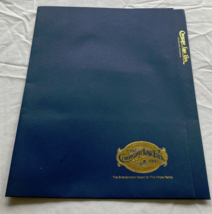 Conneaut lake park centennial exposition 1892 -1992 blue paper folder - €16,85 EUR