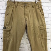 Wranglers Cargo Pants Mens sz 36X32 Khaki  - $19.79